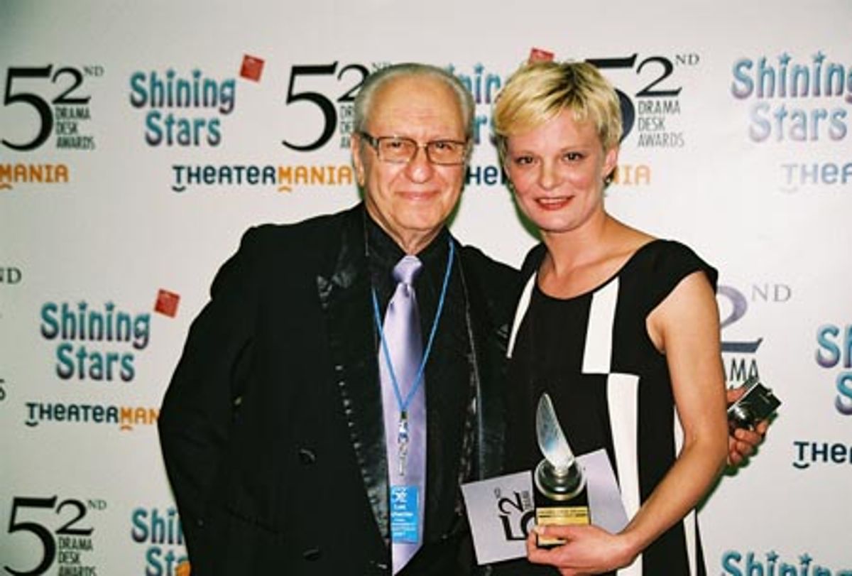 Les Schecter and Martha Plimpton at 