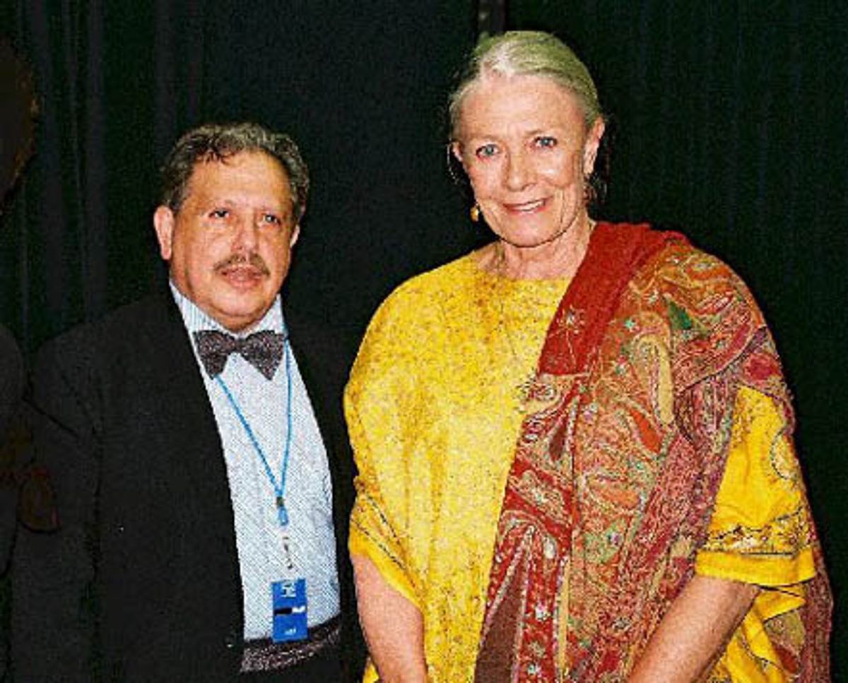 Ellis Nassour and Vanessa Redgrave at 