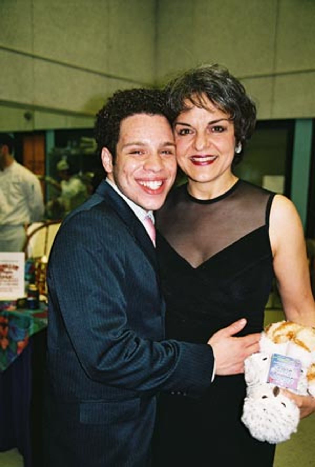 Robin DeJesus and Priscilla Lopez at 