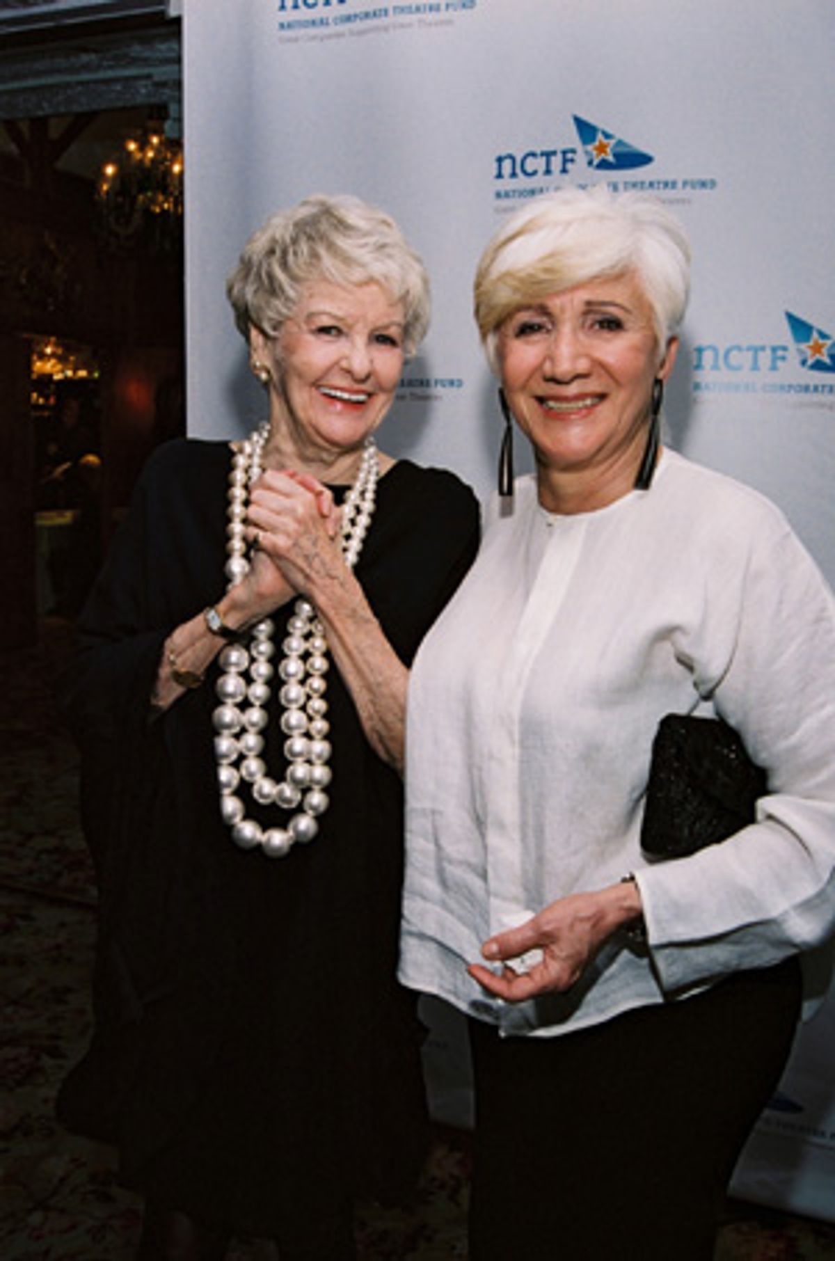 Elaine Stritch and Olympia Dukakis at 