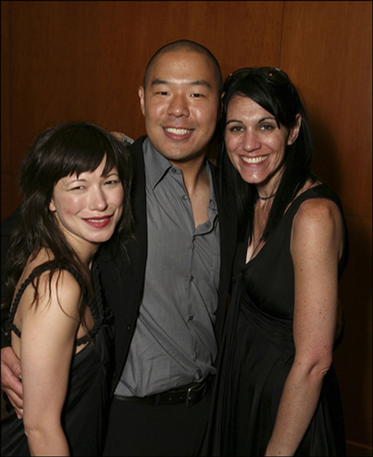 Castmembers Julienne Hanzelka Kim, Hoon Lee and Director Leigh Silverman at 