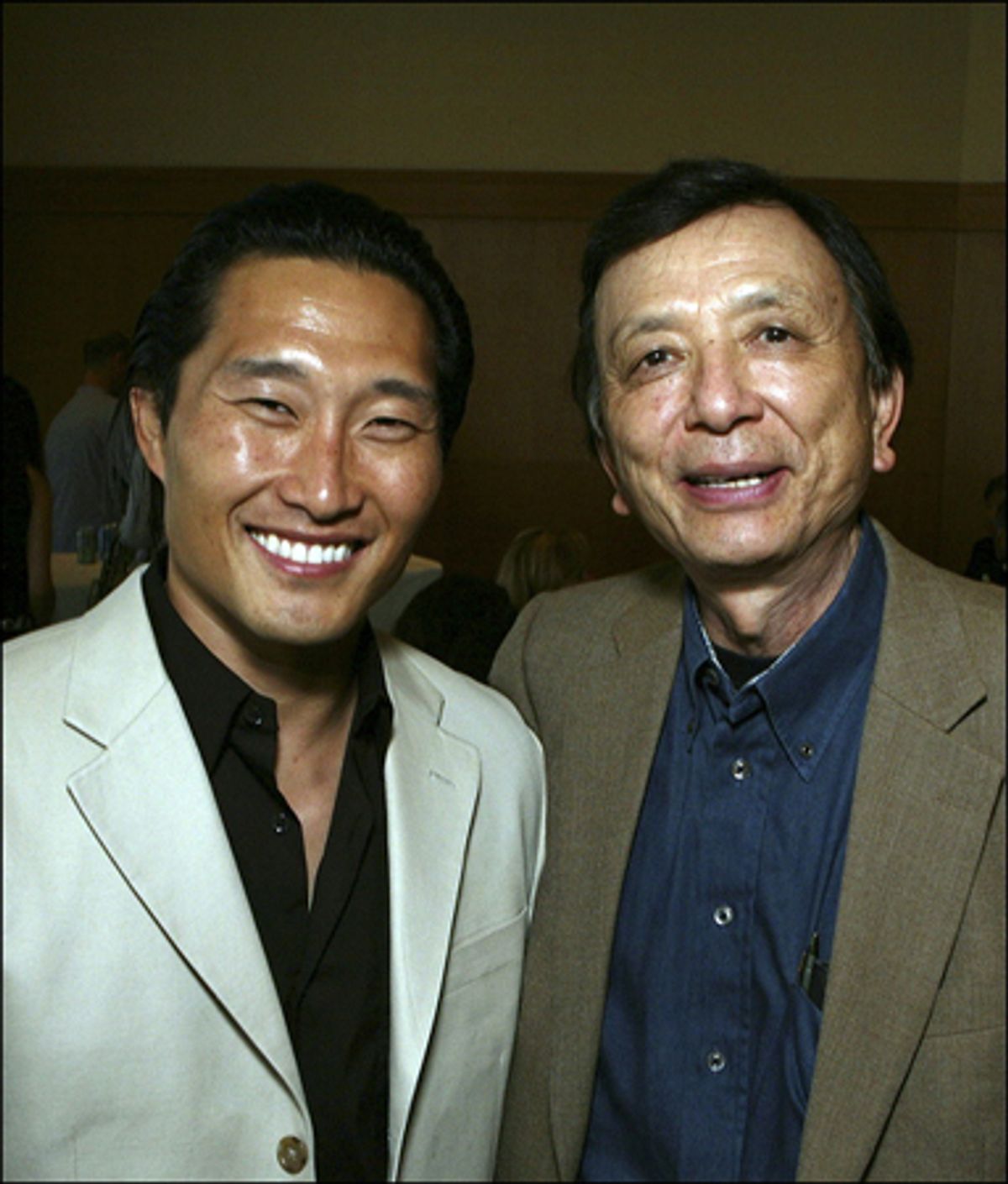 Actors Daniel Dae Kim and James Hong  at 