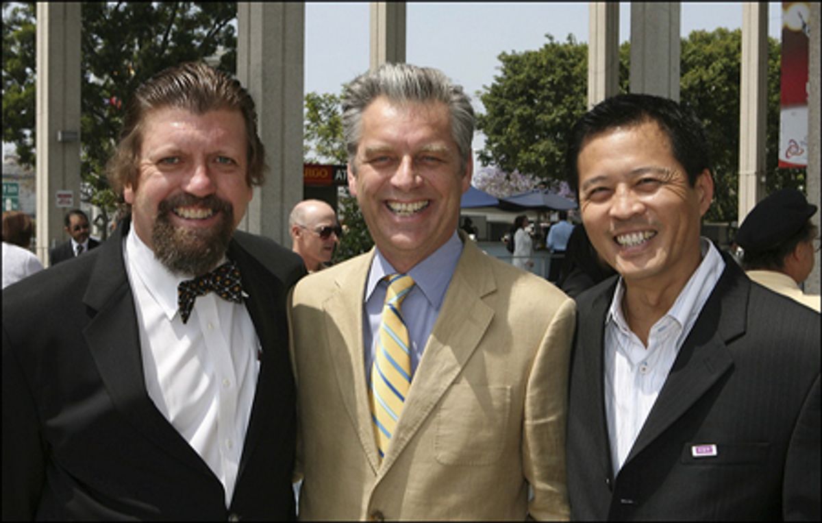 Artistic Director of The Public Theater is Oskar Eustis, CTG Artistic Director Michael Ritchie and
Producing Artistic Director of East West Players Timothy Dang at 