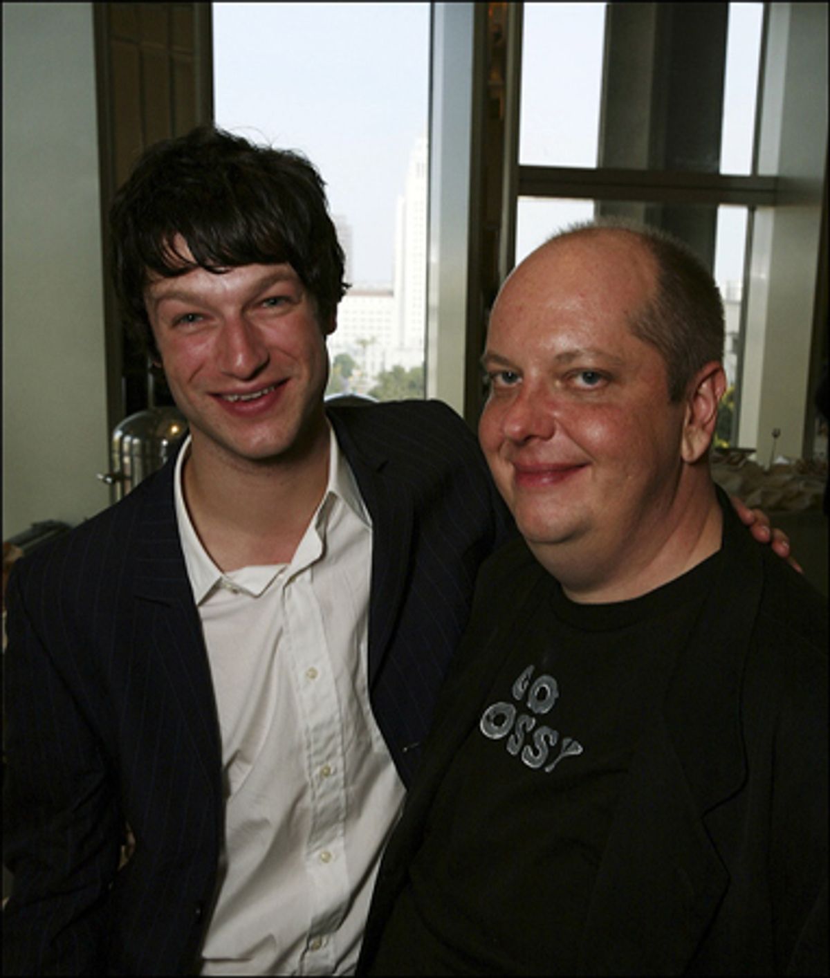 Castmembers Peter Scanavino and Tony Torn at 