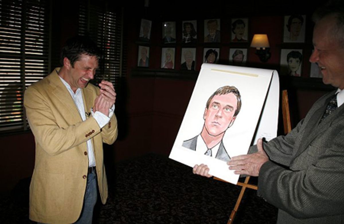 Raul Esparza and Max Klimavicius at 