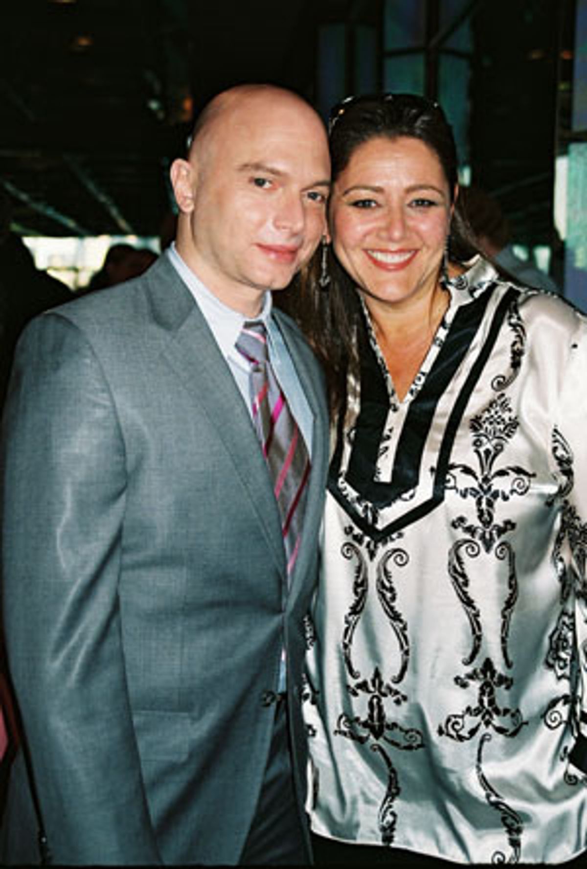 Michael Cerveris and Camryn Manheim at 