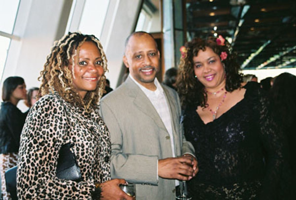 Tonya Pinkins, Ruben Santiago Hudson and Deborah Gregory at 