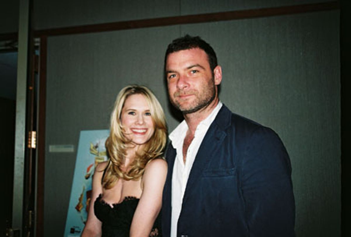 Stephanie March and Liev Schreiber at 
