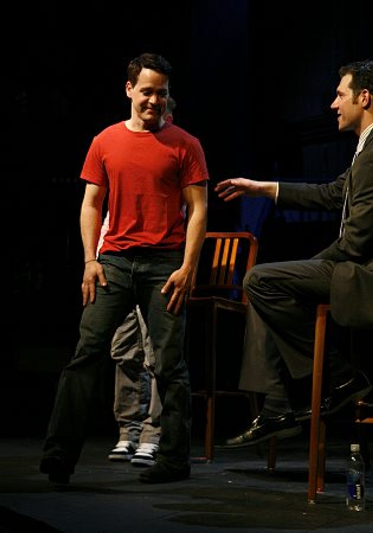 T.R. Knight and Billy Eichner at 