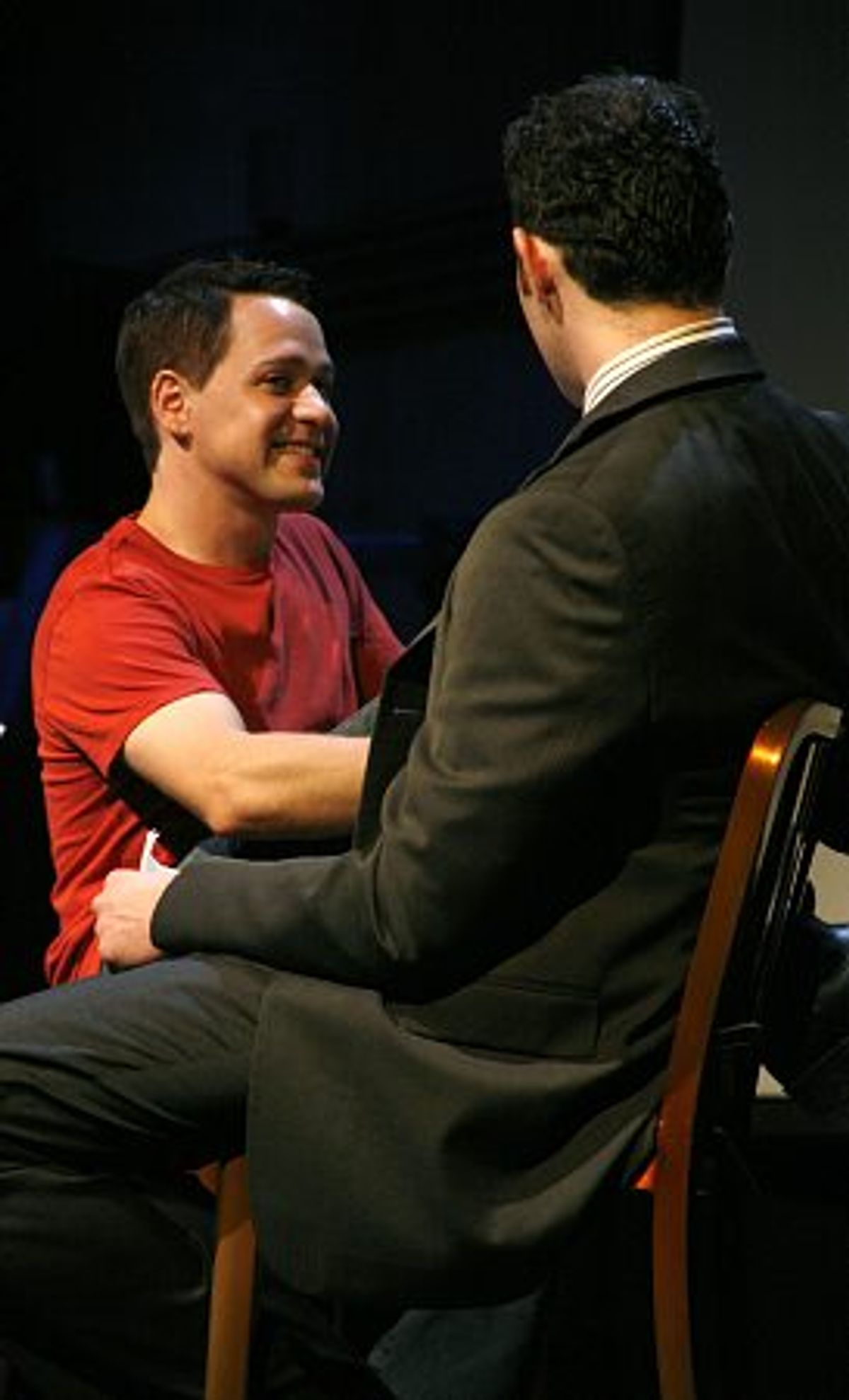 T.R. Knight and Billy Eichner at 