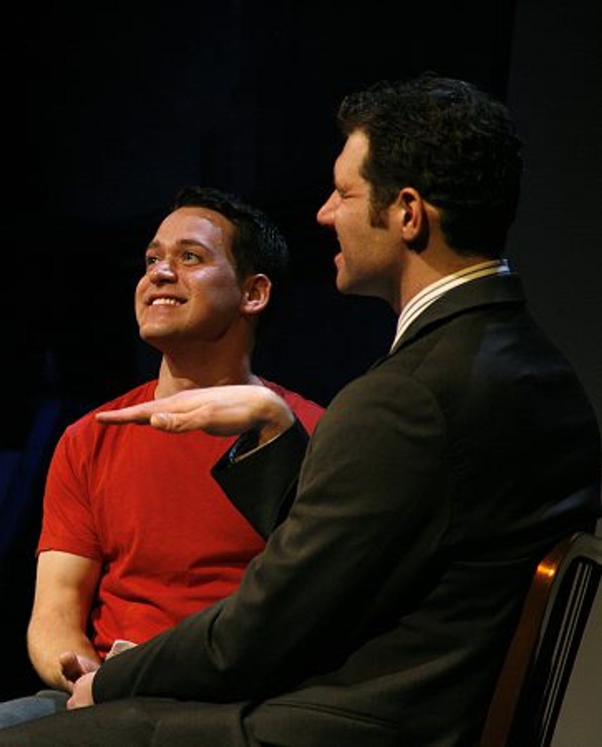 T.R. Knight and Billy Eichner at 