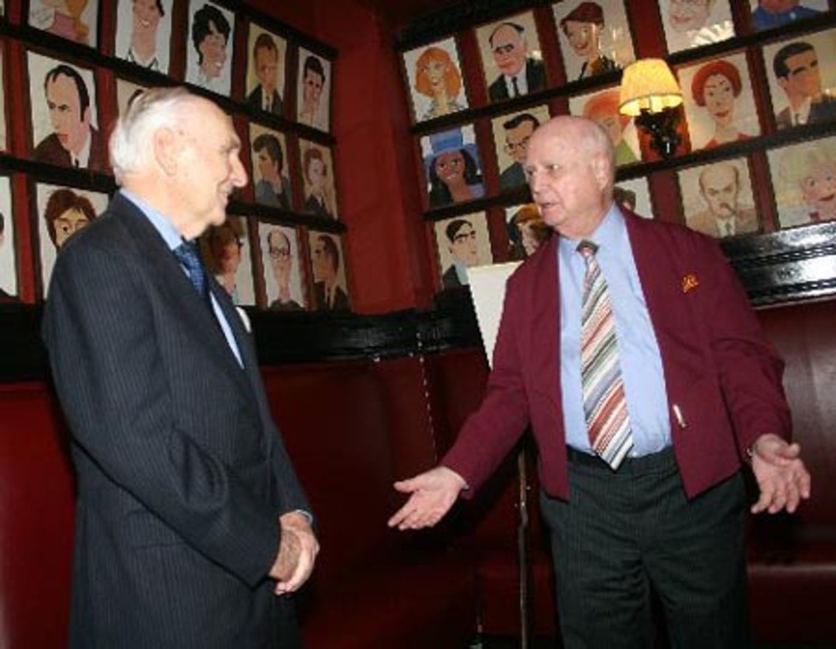 Donald Saddler and Gerald Schoenfeld at 