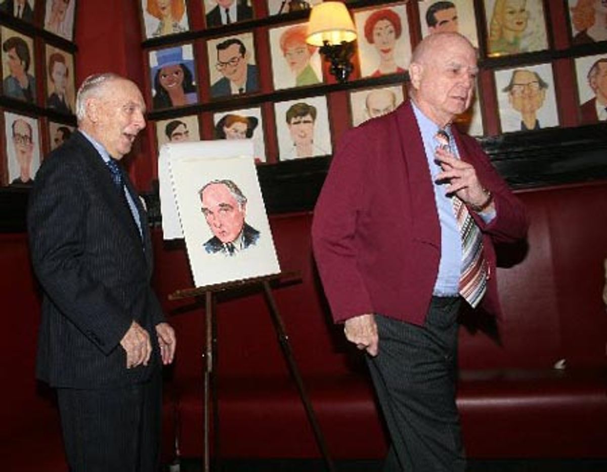 Donald Saddler and Gerald Schoenfeld at 