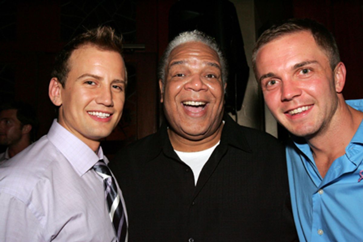 Chris Isaacson, Ken Page and Shane Scheel at 