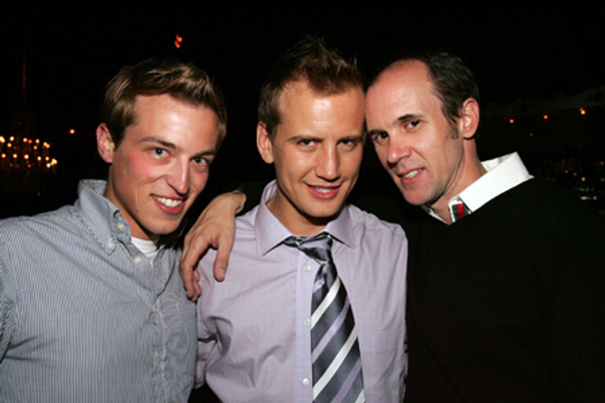 Phillip Roberts, Chris Isaacson and David Thomas

 at 