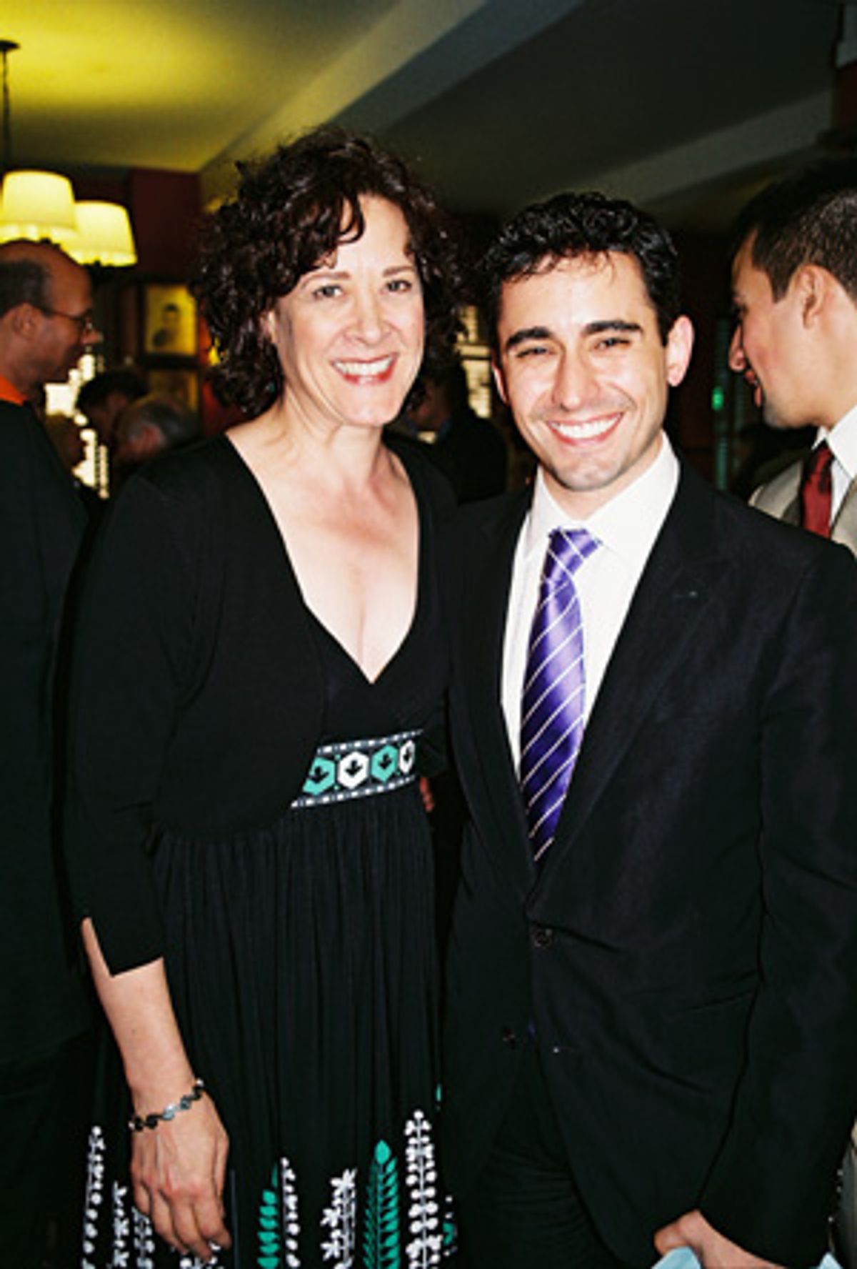Karen Ziemba and John Lloyd Young at 
