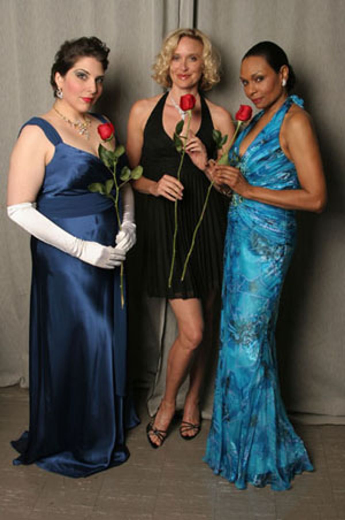 Eve Gigliotti, Rachel deBenedet and Vivian Reed
 at 