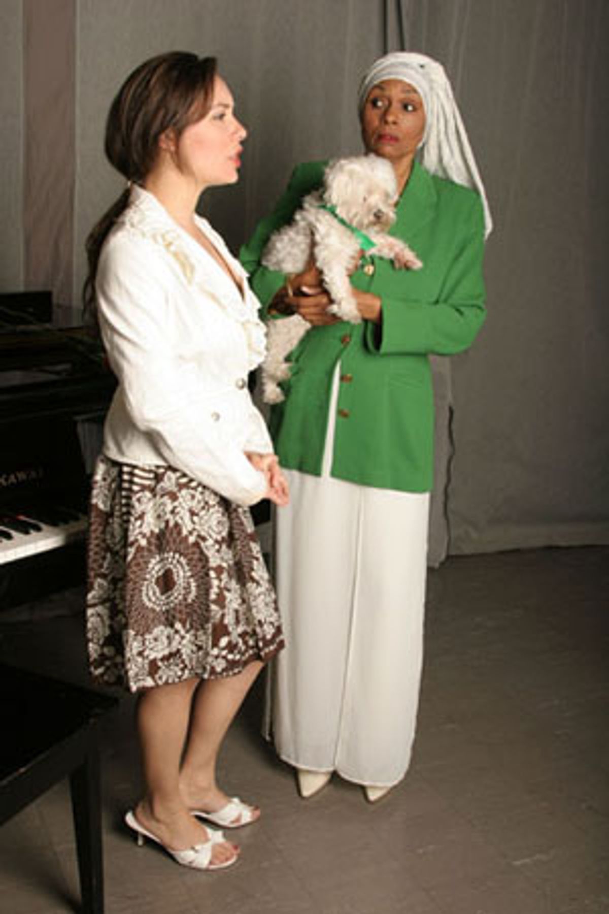 Melissa Picarello and Vivian Reed  at 