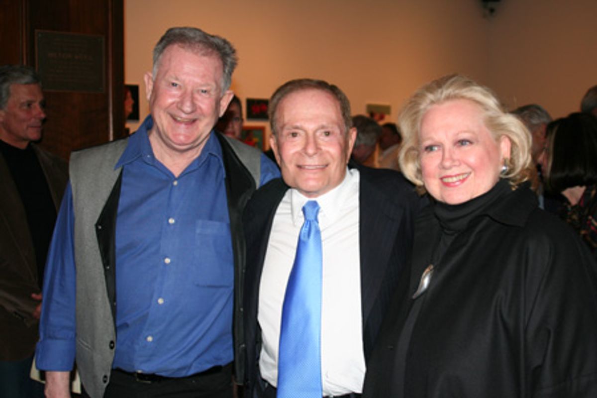 Harvey Evans, Jerry Herman and Barbara Cook at 