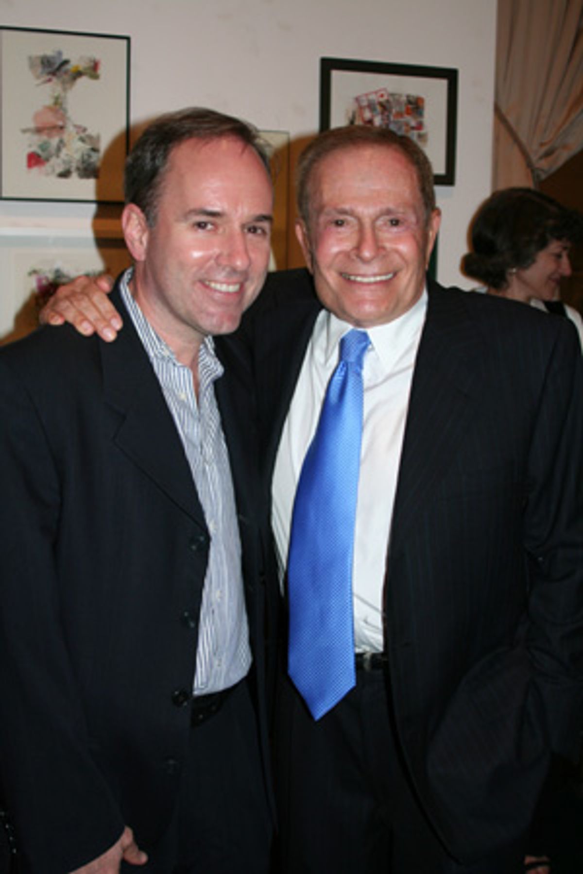 Stephen Flaherty and Jerry Herman at 