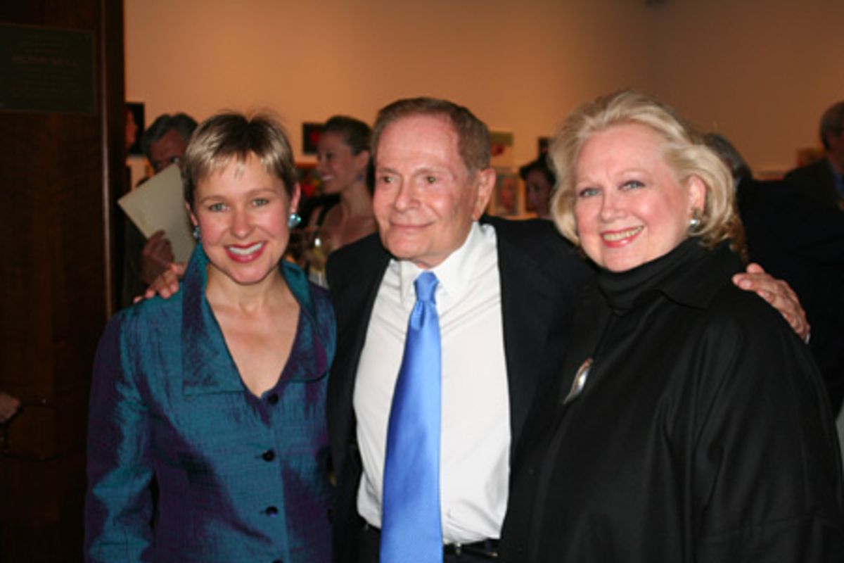 Amber Edwards, Jerry Herman and Barbara Cook at 