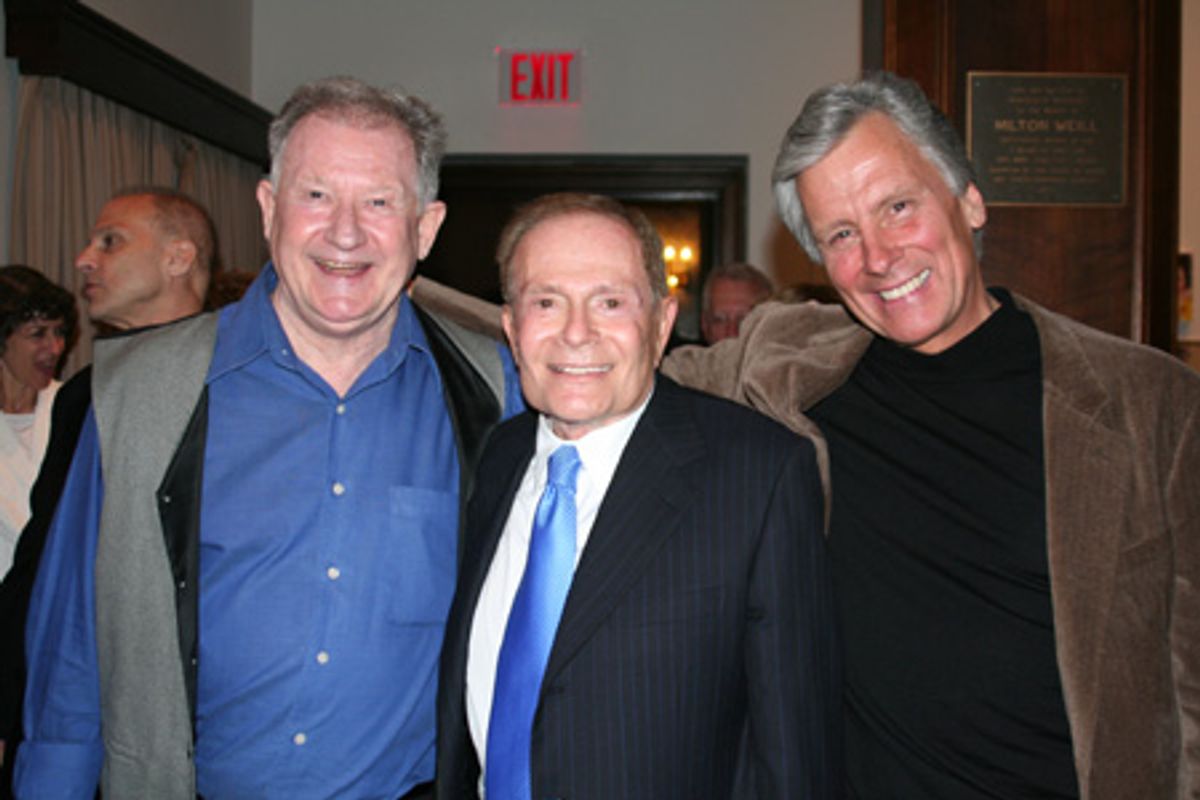 Harvey Evans, Jerry Herman and Kurt Peterson at 