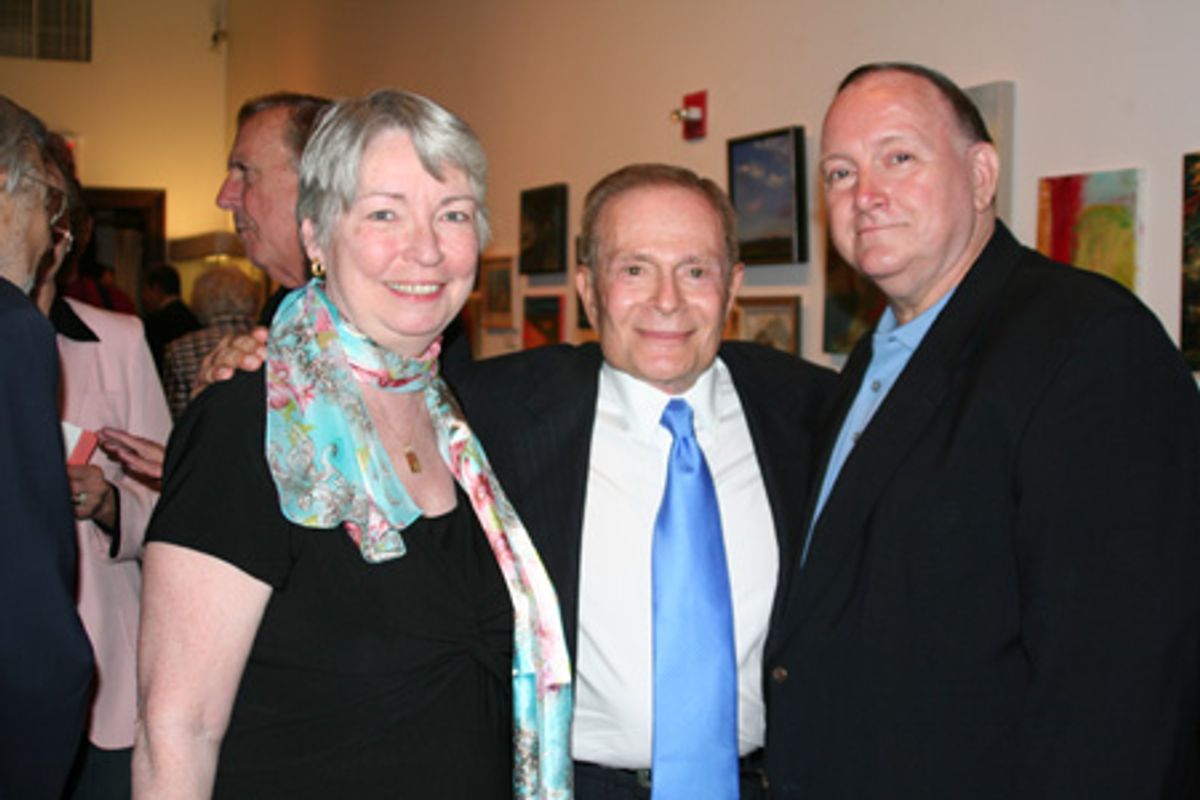 Marie Buckley, Jerry Herman and Michael Buckley at 