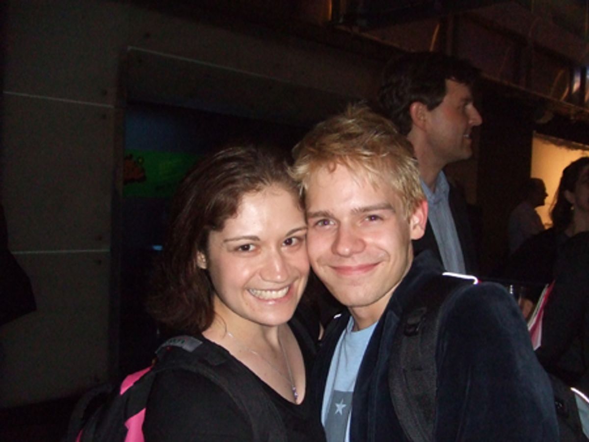 Rachel Maier and Andrew Keenan-Bolger
 at 
