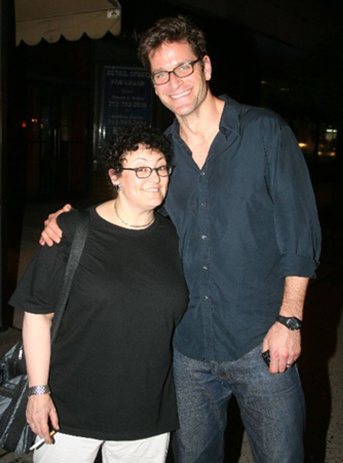 Barbara Rosenblat and Peter Hermann at 