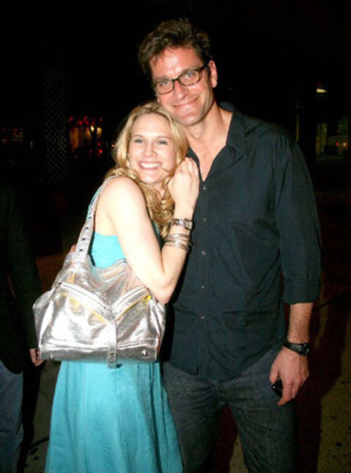 Stephanie March and Peter Hermann at 