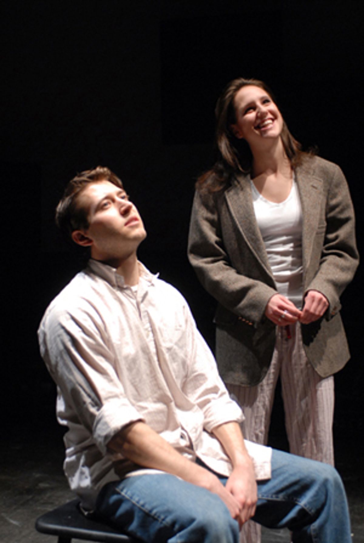 McLeod Andrews and Lauren Turner Kiel in Hang Up at 