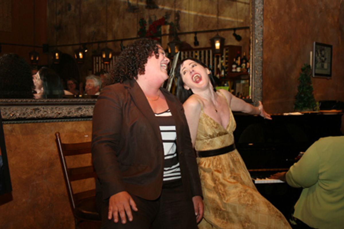 Victoria Oscar and Julia Gregory singing 'Class' from Chicago at 