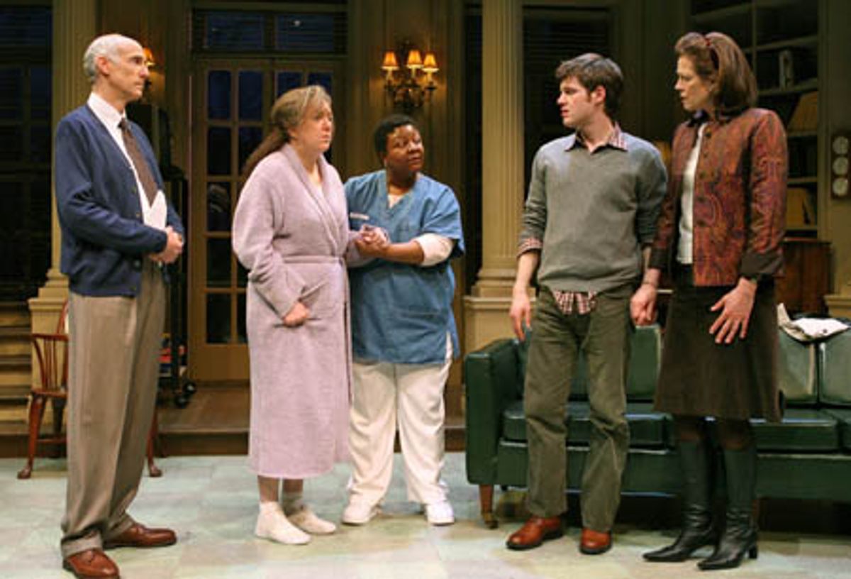 Mitchell Greenberg, Kristine Nielsen, Myra Lucretia Taylor, Michael Esper and Sigourney Weaver
 at 