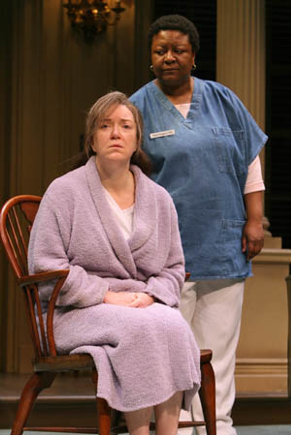 Kristine Nielsen and Myra Lucretia Taylor
 at 