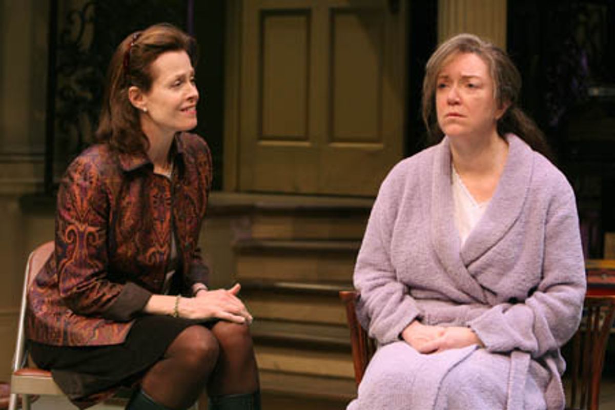 Sigourney Weaver and Kristine Nielsen
 at 