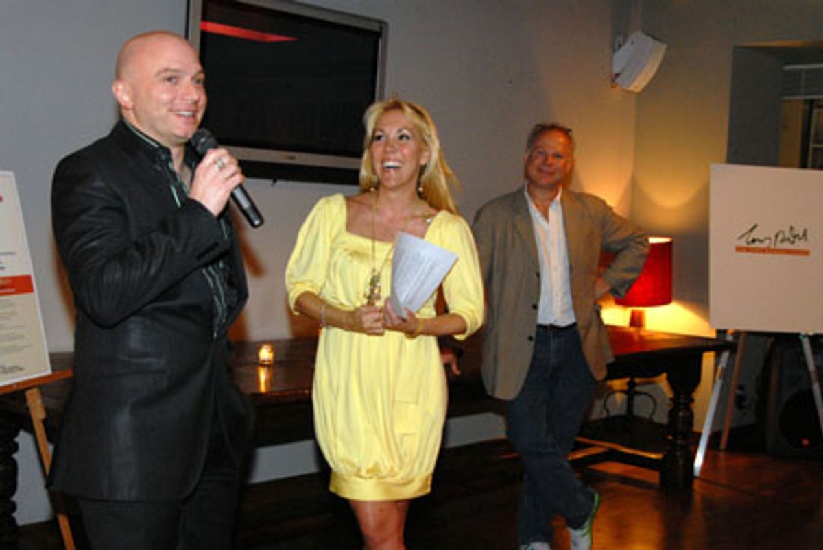 Michael Cerveris, Heather Randall and Gary Springer at 