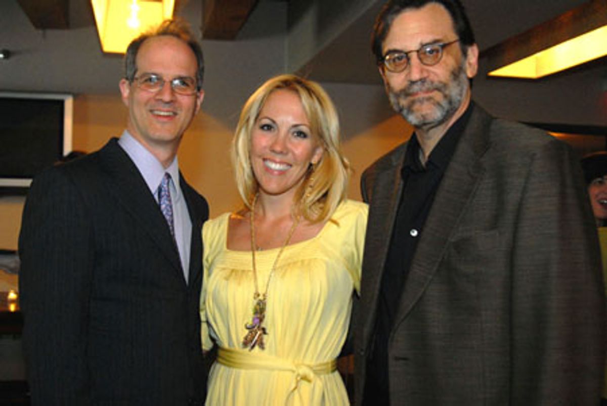 Jonathan Bank, Heather Randall and Martin Platt at 