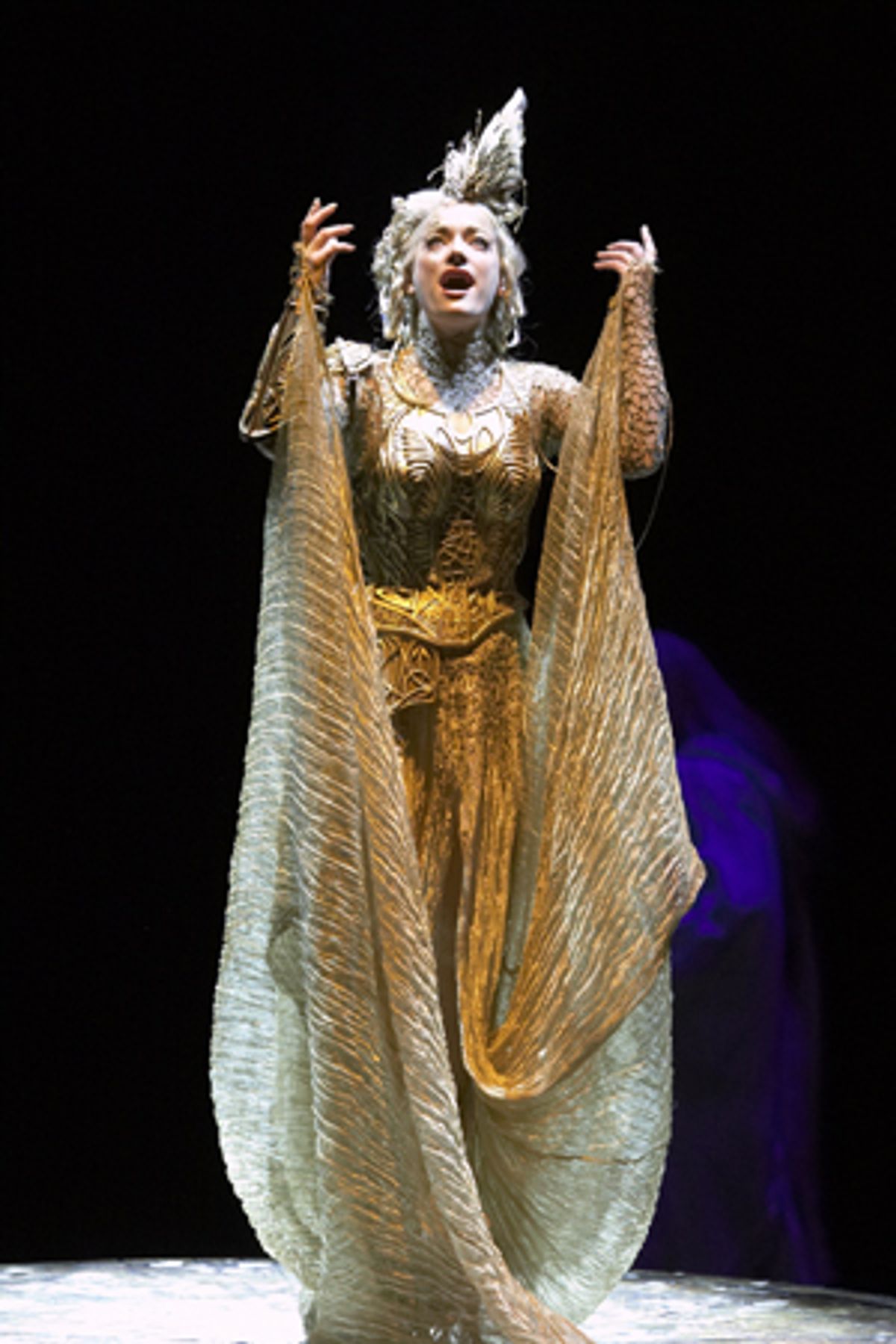 Laura Michelle Kelly as Galadriel at 