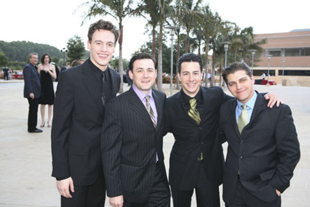 Erich Bergen, Michael Ingersoll, Christopher Kale Jones and at 
