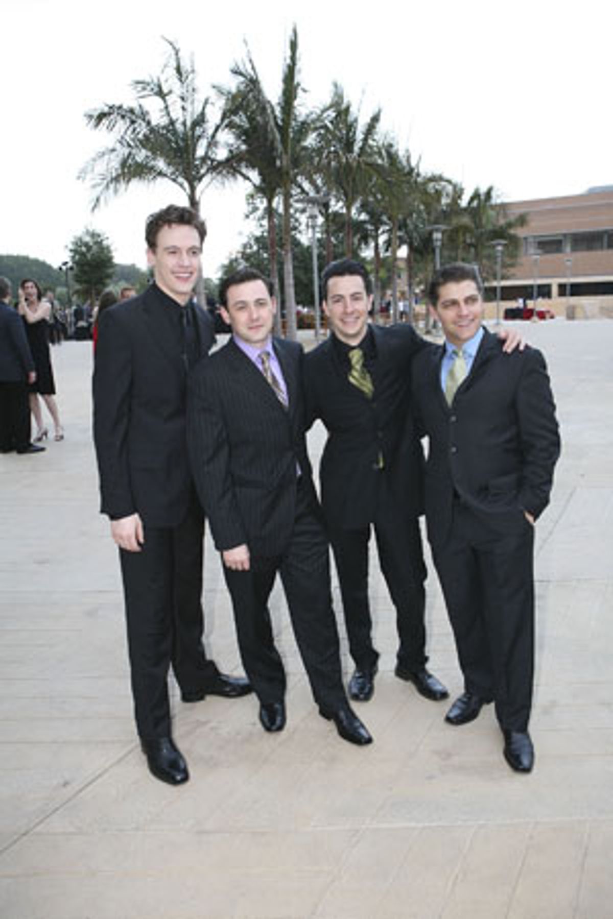 Erich Bergen, Michael Ingersoll, Christopher Kale Jones and at 