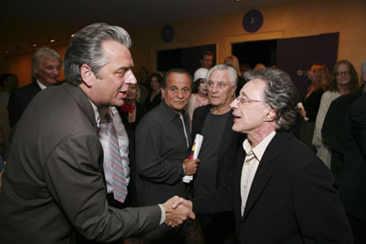 CTG Artistic Director Michael Ritchie, Joe Pesci, Tommy DeVito and at 