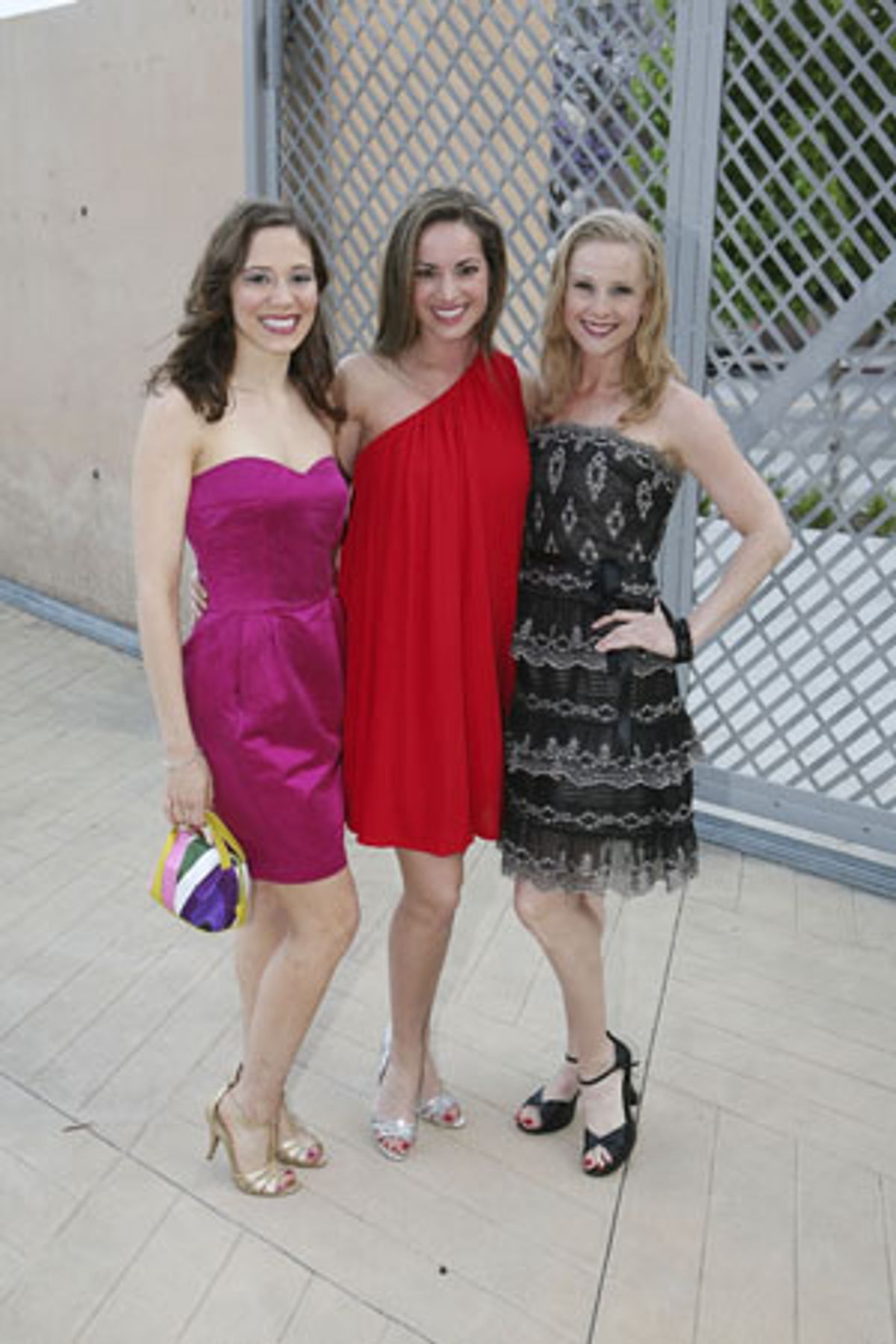 Melissa Strom, Jackie Seiden and Sandra Denise at 