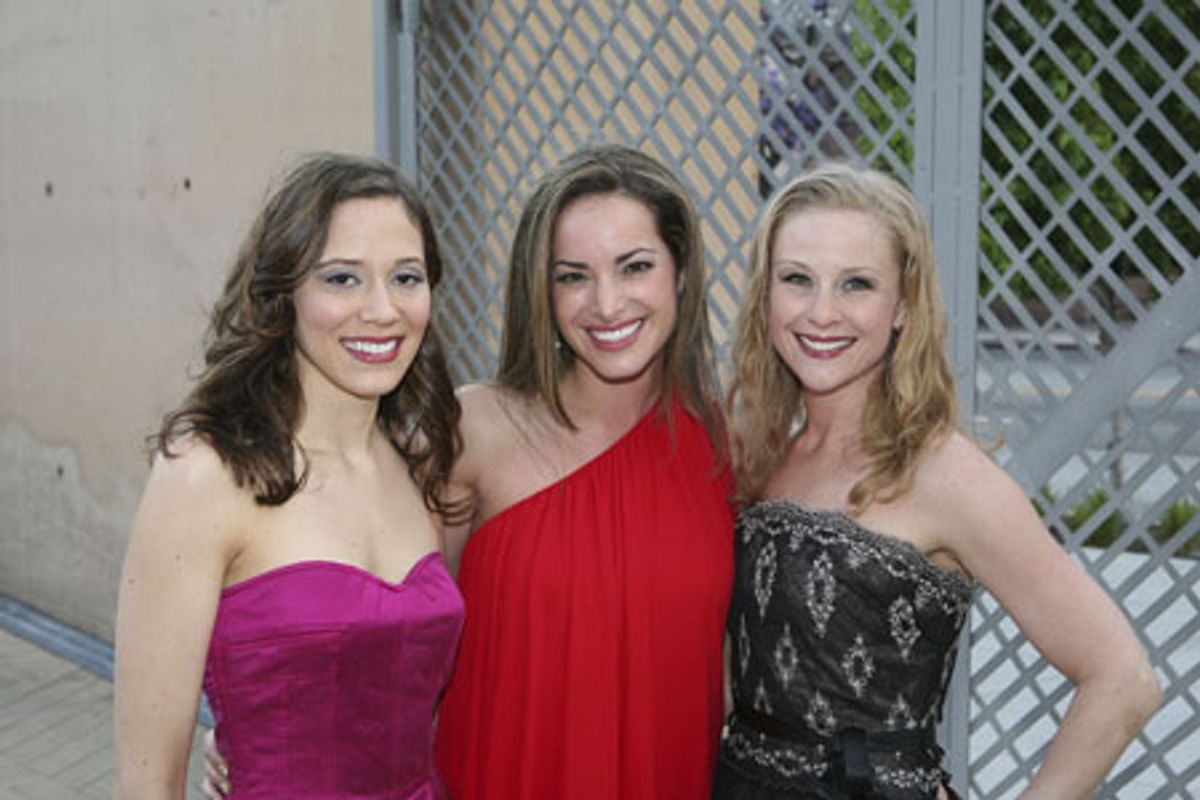 Melissa Strom, Jackie Seiden and Sandra Denise at 