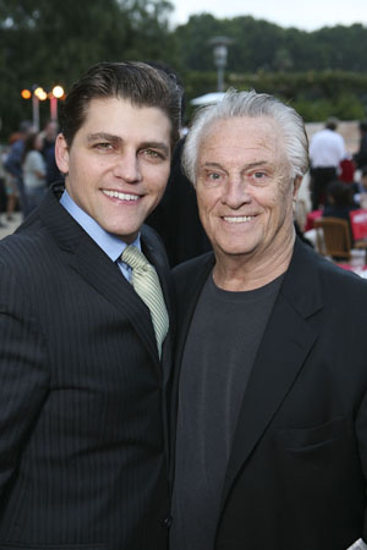 Deven May (who plays Tommy DeVito) with Tommy DeVito at 