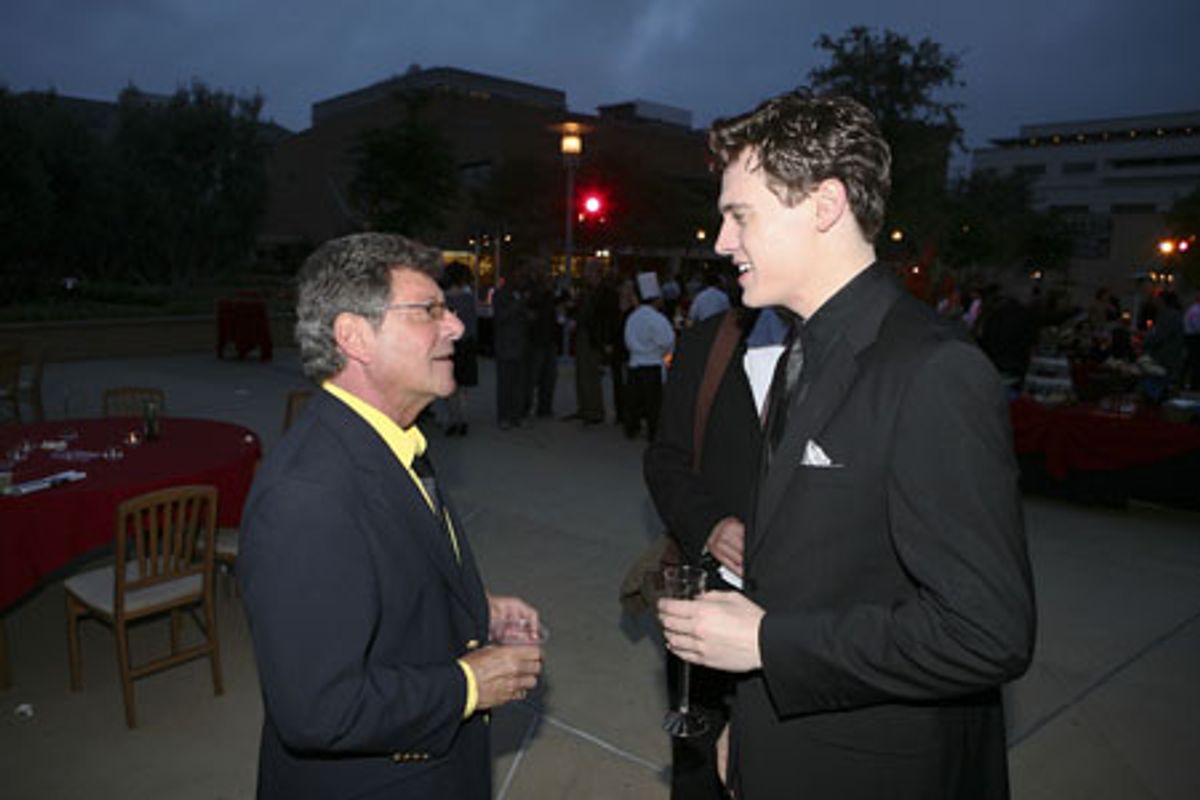 Frankie Avalon with Erich Bergen at 