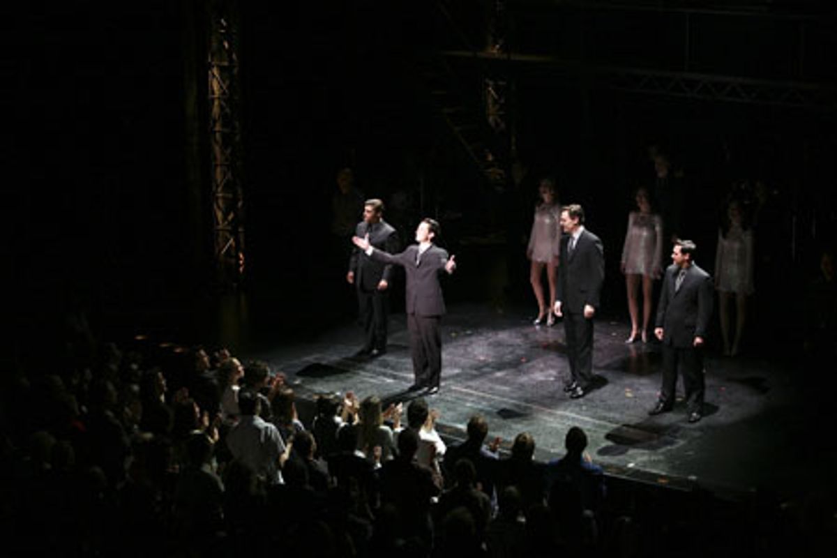 Deven May, Christopher Kale Jones, Erich Bergen and
 at 