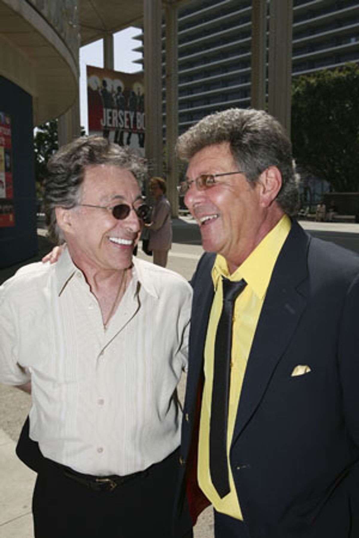 Frankie Valli and Frankie Avalon at 