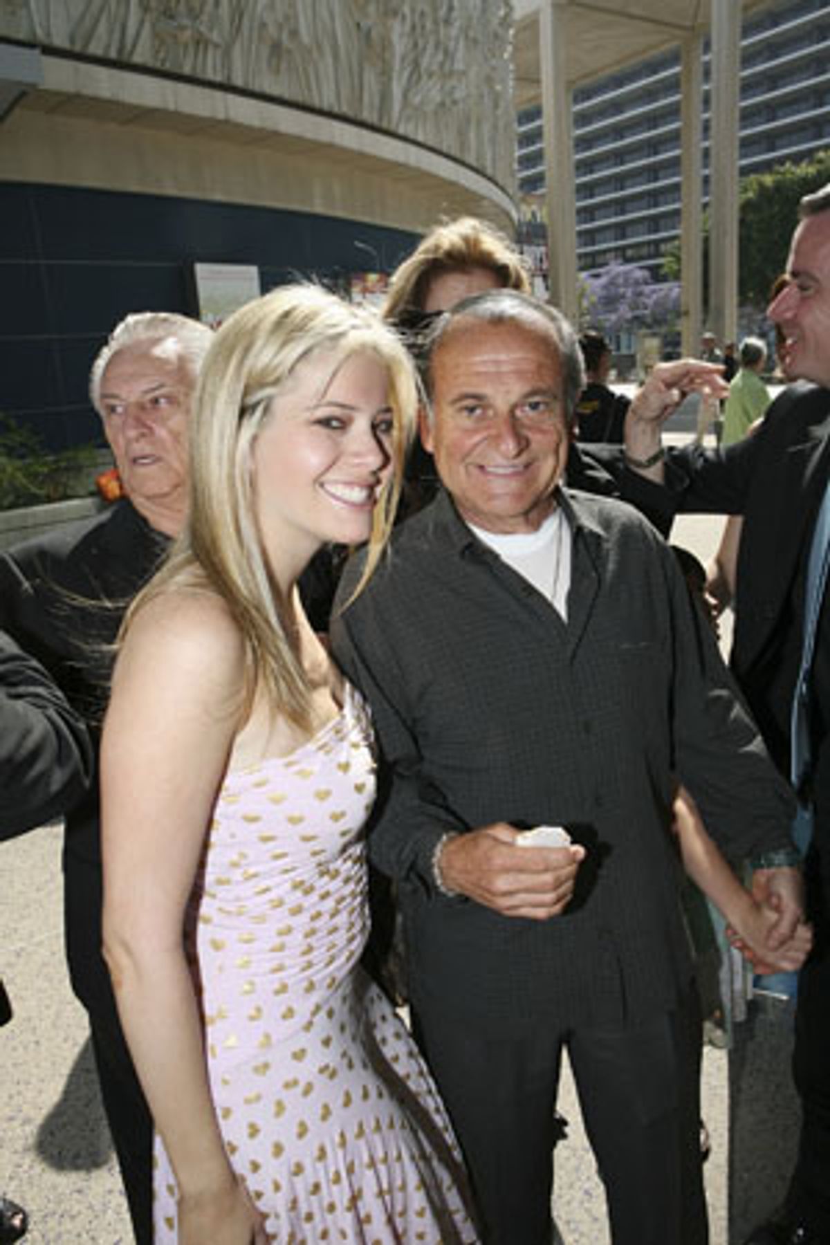 Megan Giardino and Joe Pesci at 