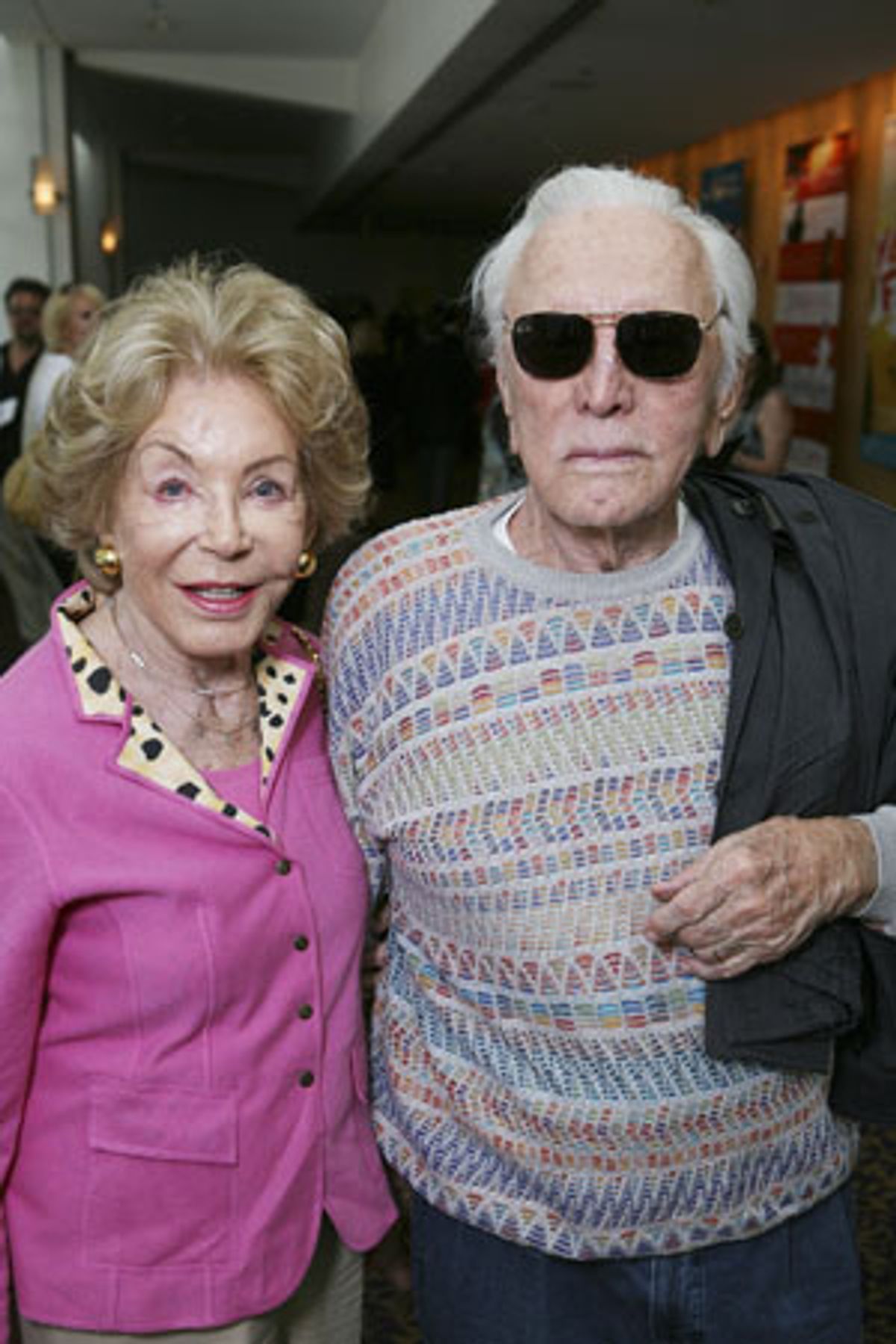 Anne and Kirk Douglas at 
