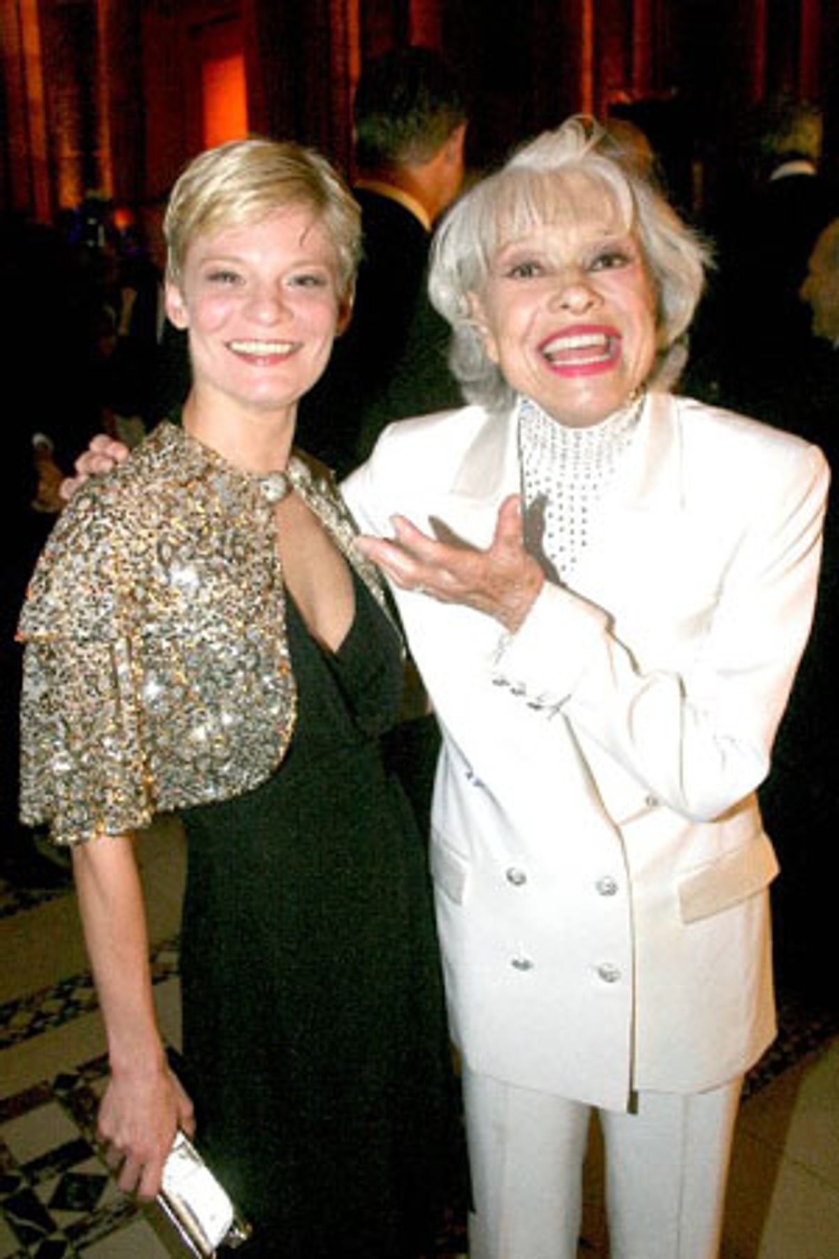 Martha Plimpton and Carol Channing at 